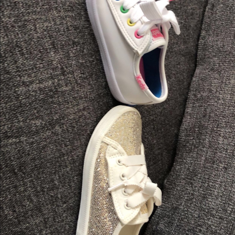 Keds 7.5 toddler. $35 for both or $20 each.